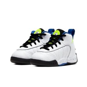 Jordan Jumpman Pro White Cyber Toddler Size 10C Sneaker Shoes